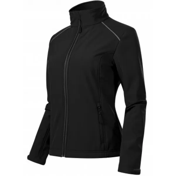  Ženska softshell jakna MALFINI VALLEY 537 ČRNA 