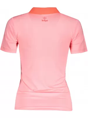 Ženska funkcionalna majica KILPI COLLAR-W PL0113KI SVETLO ROZA