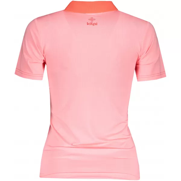  Ženska funkcionalna majica KILPI COLLAR-W PL0113KI SVETLO ROZA 