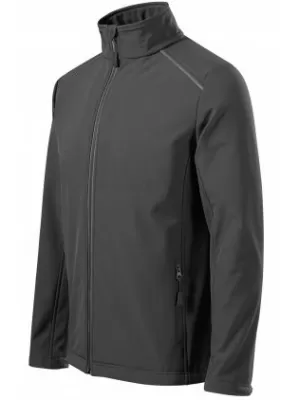 Moška softshell jakna MALFINI VALLEY 536 JEKLENO SIVA