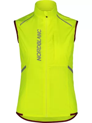 Ženski športni brezrokavnik NORDBLANC ROAMER NBSJL7428 JANTAR