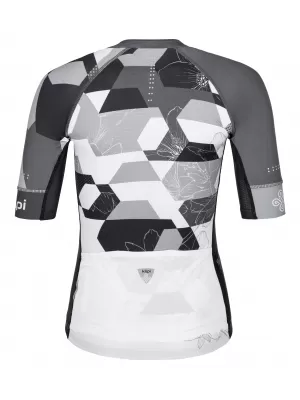 Ženski kolesarski dres KILPI ADAMELLO-W PL0045KI ČRNA