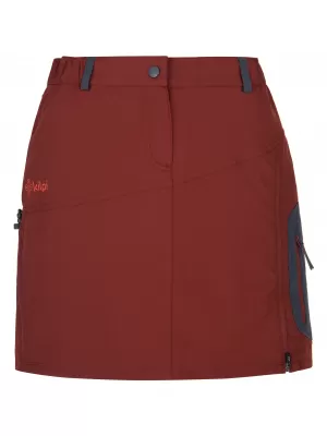 Žensko krilo KILPI ANA-W PL0032KI TEMNO RDEČA