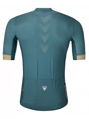 Moški kolesarski dres KILPI BRIAN-M PM0046KI TURKIZNA