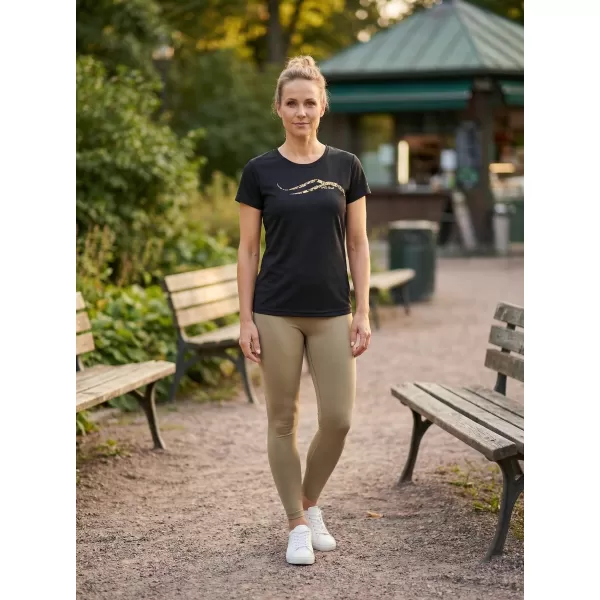  Dámské funkční triko ALTISPORT CARRYOVER ALW001140 ČERNÁ 