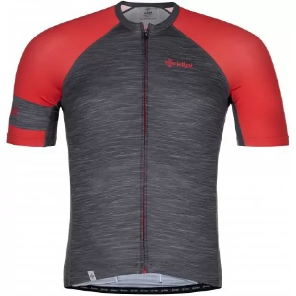  Moški kolesarski dres KILPI SELVA-M PM0054KI RDEČA 