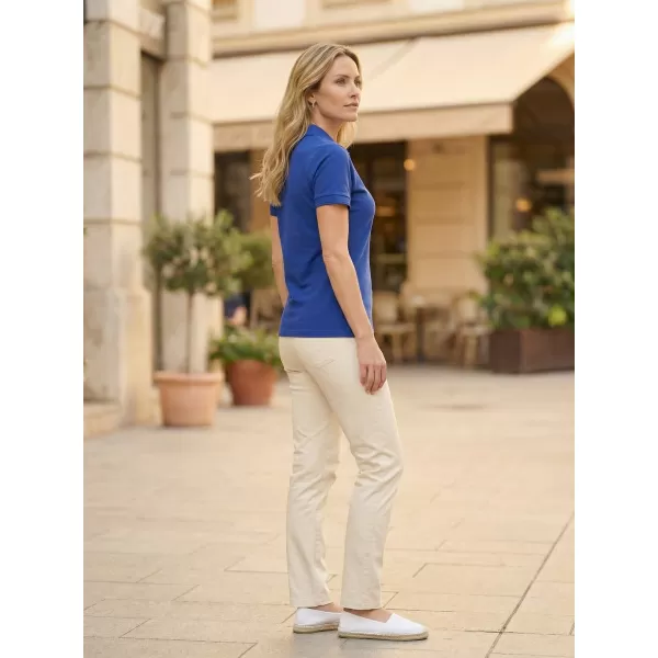  Dámské triko s límečkem ALTISPORT CARRYOVER ALW065210 KRÁLOVSKÁ MODRÁ 