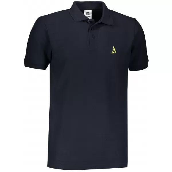  Moška premium majica z ovratnikom ALTISPORT ALM002203 MORNARSKO MODRA 