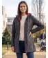 Ženski softshell plašč ALTISPORT DERAURA LCTU166 TEMNO SIVA