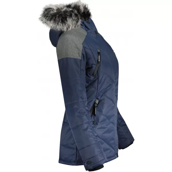  Ženska zimska jakna ALPINE PRO ICYBA 7 LJCU456 TEMNO MODRA 