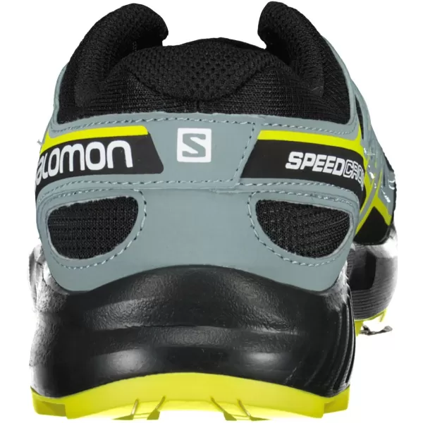  Otroški tekaški copati SALOMON SPEEDCROSS J L41447100 ČRNA/ČRNA/ZELENA 