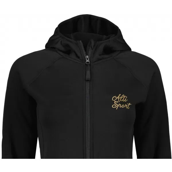  Ženski premium pulover ALTISPORT ALW056418 ČRNA 
