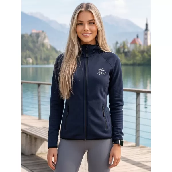  Ženski premium pulover ALTISPORT ALW056418 MORNARSKO MODRA 