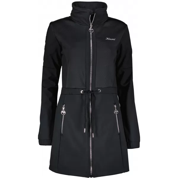  Ženski softshell plašč KIXMI MALAYA ČRNA 