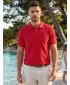 Moška premium majica z ovratnikom ALTISPORT ALM002203 RDEČA
