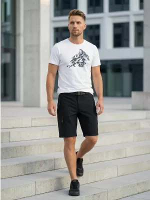 Pánské triko ALTISPORT CARRYOVER ALM115129 BÍLÁ
