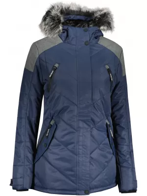 Ženska zimska jakna ALPINE PRO ICYBA 7 LJCU456 TEMNO MODRA