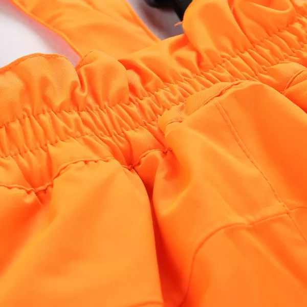  Otroške smučarske hlače ALPINE PRO ANIKO 5 KPAU239 ORANŽNA 