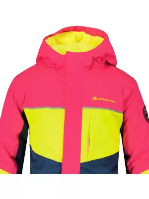 Smučarska jakna ALPINE PRO SARDARO 4 KJCU235 ROZA
