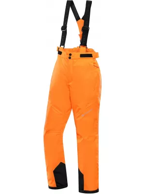 Otroške smučarske hlače ALPINE PRO ANIKO 5 KPAU239 ORANŽNA