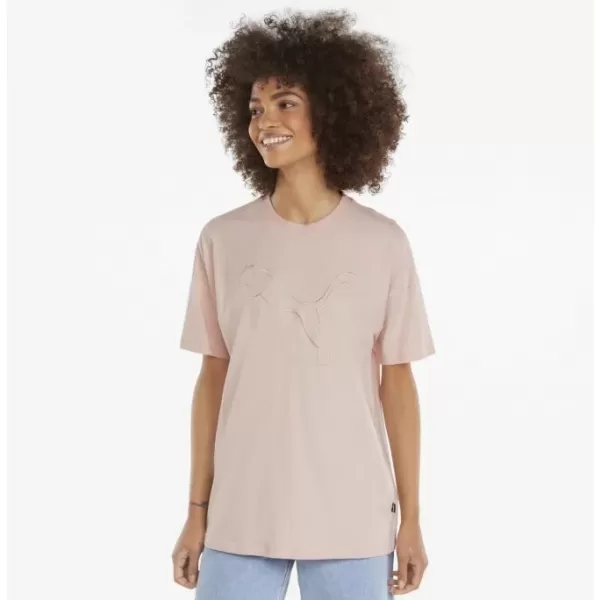 Ženska majica s kratkimi rokavi PUMA HER TEE 589493-36 ROZA 