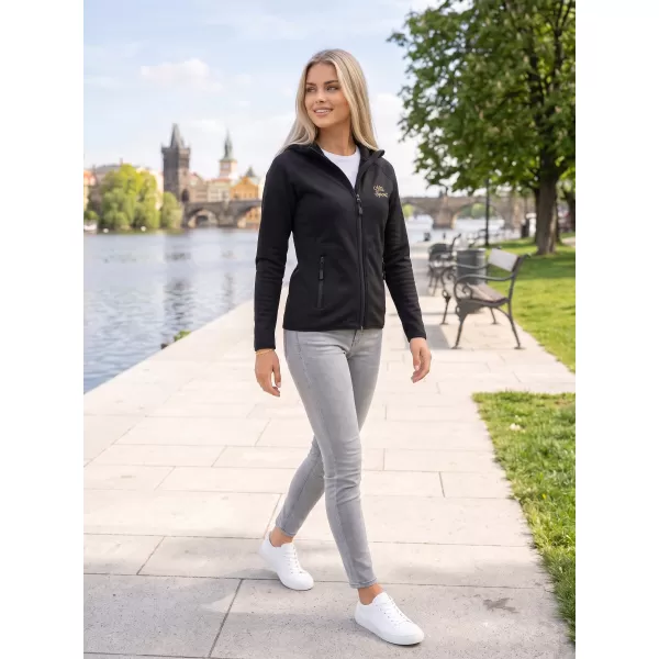  Ženski premium pulover ALTISPORT ALW056418 ČRNA 