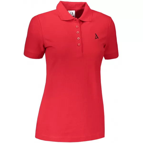  Ženska premium majica z ovratnikom ALTISPORT ALW002210 RDEČA 