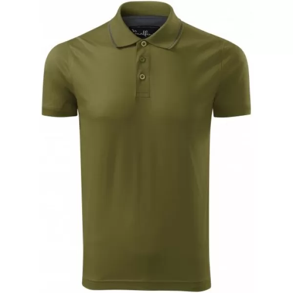  Moška majica s kratkimi rokavi z ovratnikom MALFINI PREMIUM GRAND 259 AVOKADO ZELENA 