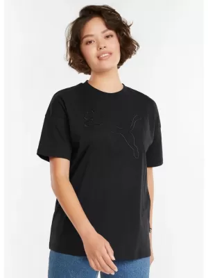 Ženska majica s kratkimi rokavi PUMA HER TEE 589493-01 ČRNA