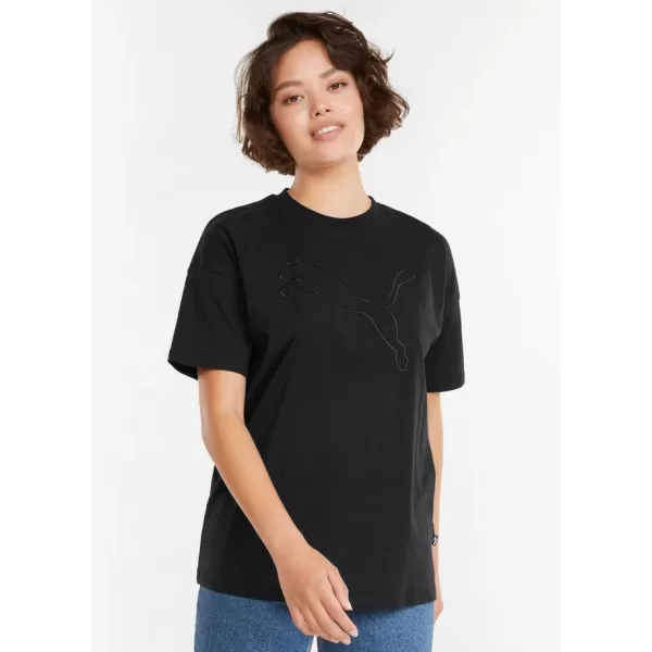  Ženska majica s kratkimi rokavi PUMA HER TEE 589493-01 ČRNA 