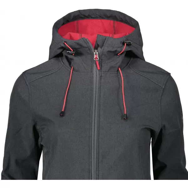  Ženski softshell plašč ALTISPORT DERAURA LCTU166 TEMNO SIVA 