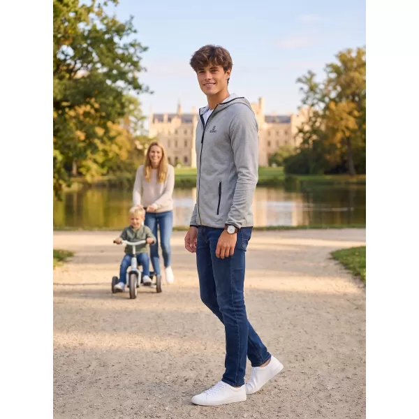  Moški premium pulover ALTISPORT ALM006417 TEMNO SIVI POUDARKI 