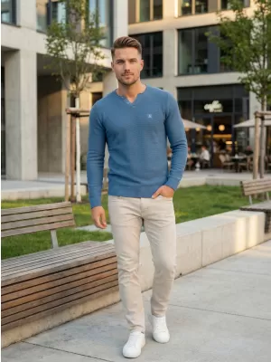 Moški pulover ALTISPORT SWEK MPLU108 MODRA