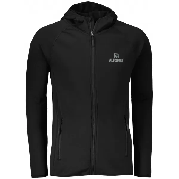  Moški premium pulover ALTISPORT ALM006417 ČRNA 