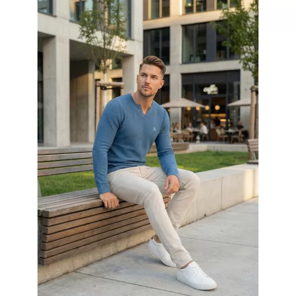  Moški pulover ALTISPORT SWEK MPLU108 MODRA 
