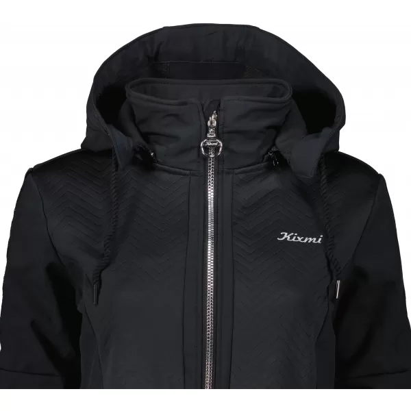  Ženski softshell plašč KIXMI MALAYA ČRNA 
