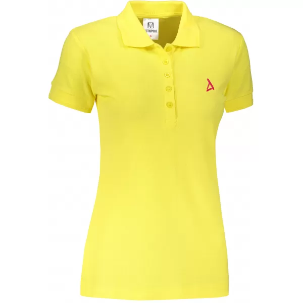  Ženska premium majica z ovratnikom ALTISPORT ALW002210 LIMONA 
