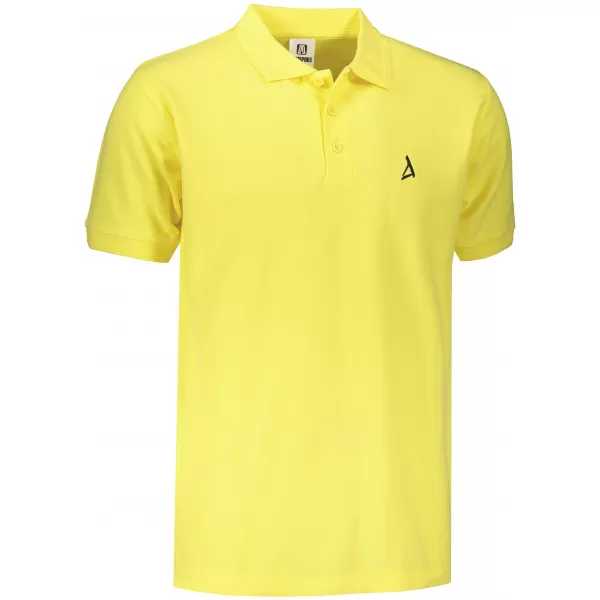  Moška premium majica z ovratnikom ALTISPORT ALM002203 LIMONA 