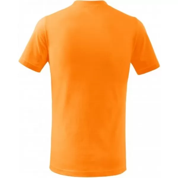  Otroška majica s kratkimi rokavi MALFINI BASIC 138 MANDARINA POMARANČA 
