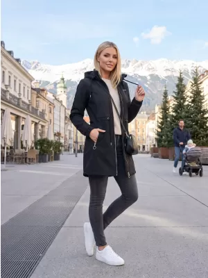 Ženski softshell plašč KIXMI MALAYA ČRNA