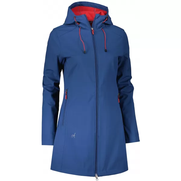  Ženski softshell plašč ALTISPORT DERAURA LCTU166 TEMNO MODRA 