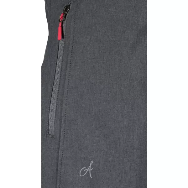  Ženski softshell plašč ALTISPORT DERAURA LCTU166 TEMNO SIVA 