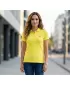 Ženska premium majica z ovratnikom ALTISPORT ALW002210 LIMONA