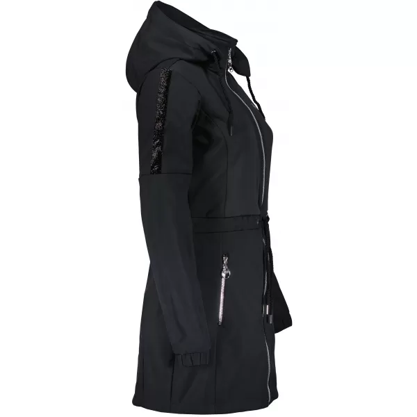  Ženski softshell plašč KIXMI MALAYA ČRNA 