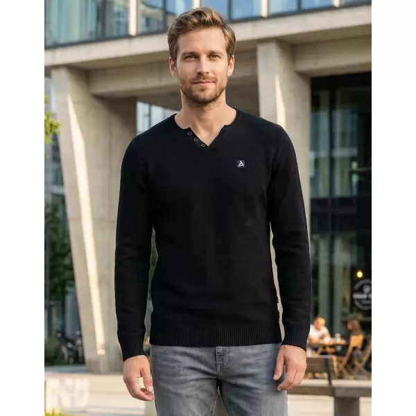  Moški pulover ALTISPORT SWEK MPLU108 ČRNA 