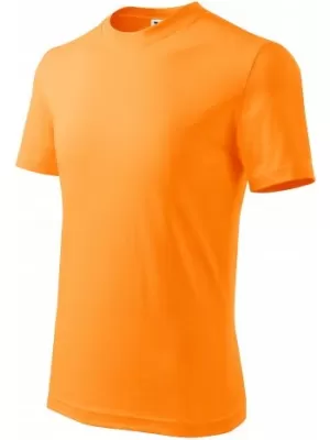 Otroška majica s kratkimi rokavi MALFINI BASIC 138 MANDARINA POMARANČA