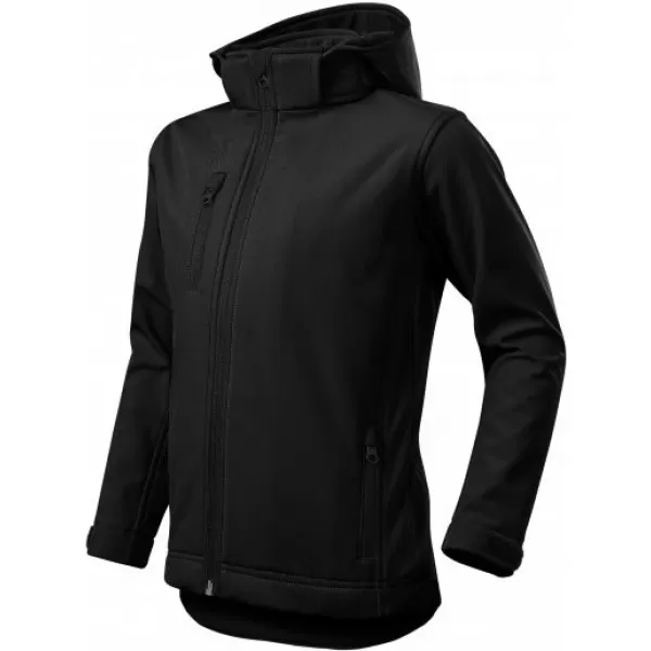  Otroška softshell jakna MALFINI PERFORMANCE 535 ČRNA 