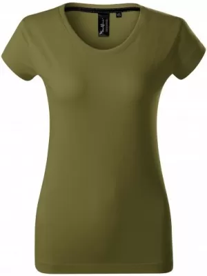 Ženska majica s kratkimi rokavi MALFINI PREMIUM EXCLUSIVE 154 AVOKADO ZELENA