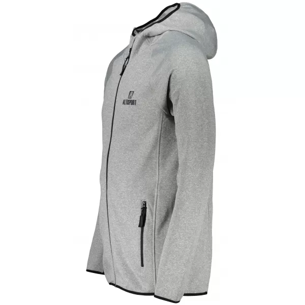  Moški premium pulover ALTISPORT ALM006417 TEMNO SIVI POUDARKI 