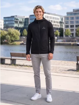 Moški premium pulover ALTISPORT ALM006417 ČRNA